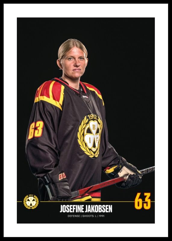 Josefine Jakobsen #63 Brynäs IF 2024/2025-12