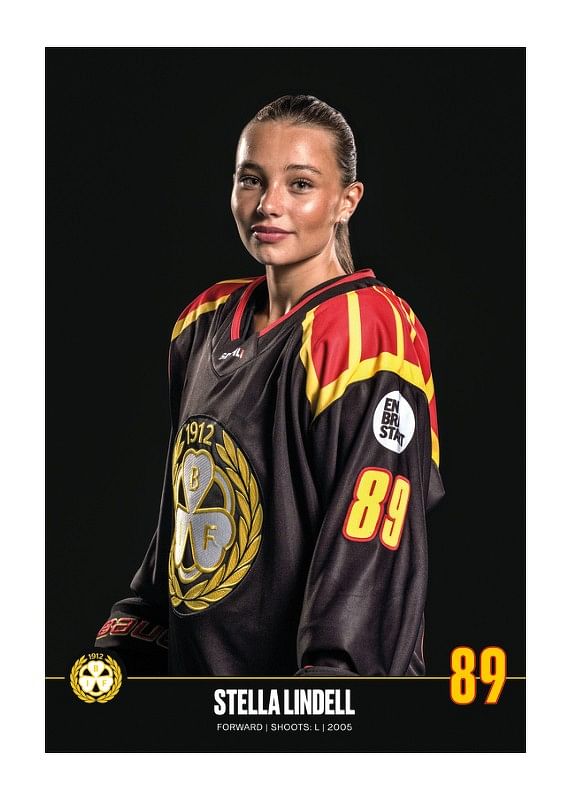 Poster Stella Lindell #89 Brynäs IF 2024/2025