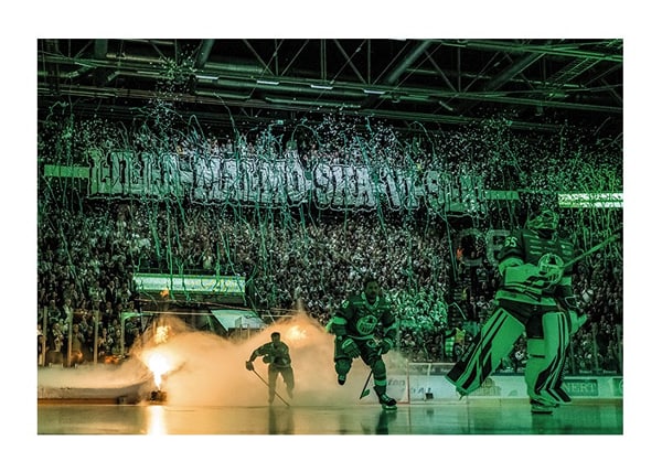 Poster Tifo Mot  Malmö 2024 Rögle BK