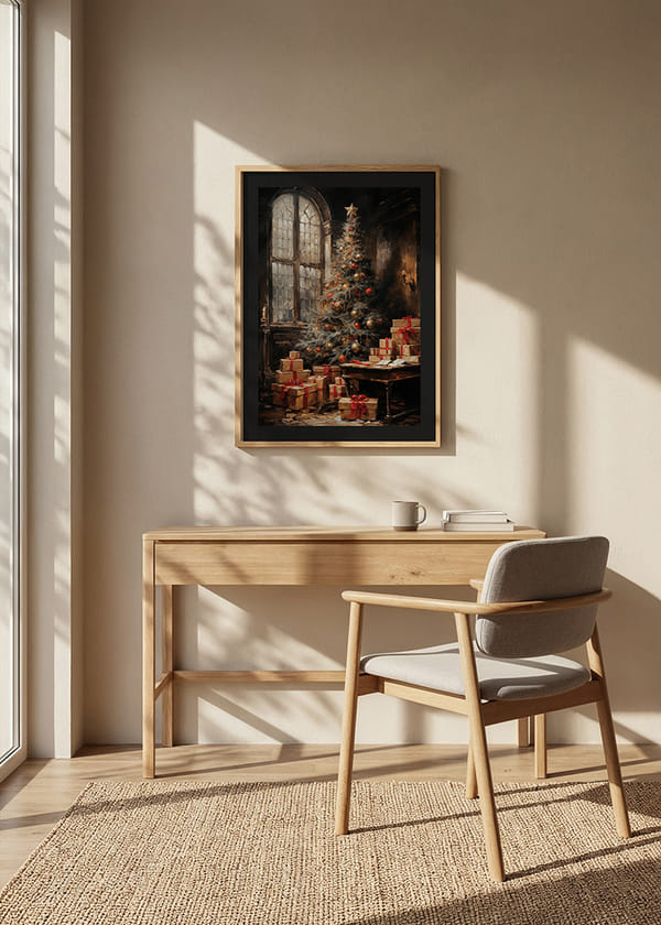 Poster Classic Christmas Tree Glow crossfade