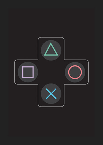 Poster PS Game Controller No3