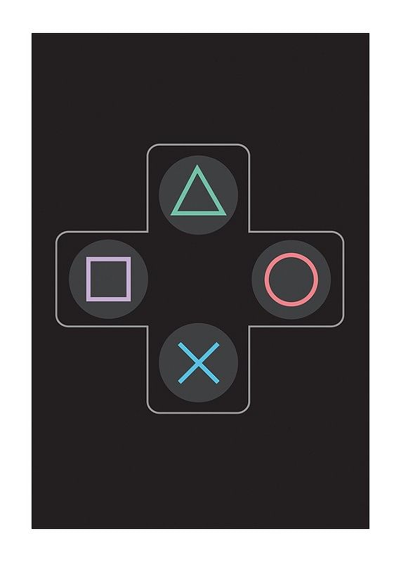 Poster PS Game Controller No3