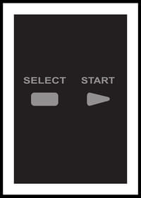 Ein Poster mit den Schaltflächen „Auswählen“ und „Start“. -2