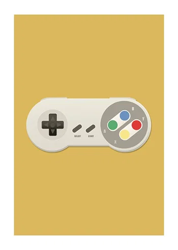 Poster Retro SNES