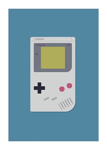 Poster Retro Gameboy