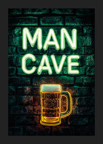 Poster Man Cave