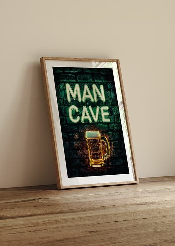 Poster Man Cave crossfade