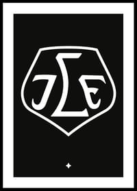 Sköld Svart BG B&W Leksands IF-0