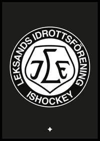 Logo Svart BG B&W Leksands IF-2