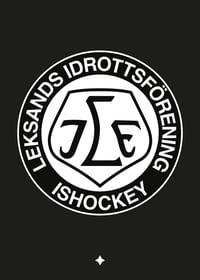 Logo Svart BG B&W Leksands IF-3