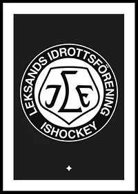 Logo Svart BG B&W Leksands IF-0