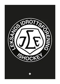 Logo Svart BG B&W Leksands IF-1