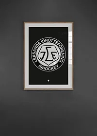 Logo Svart BG B&W Leksands IF-4