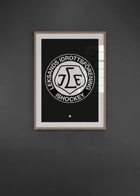 Logo Svart BG B&W Leksands IF-4