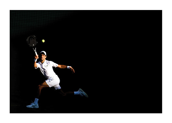 Poster Novak Djokovic Wimbledon 2019