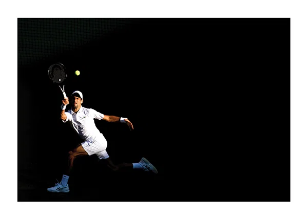 Poster Novak Djokovic Wimbledon 2019