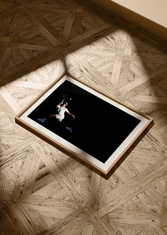 Poster Novak Djokovic Wimbledon 2019 crossfade