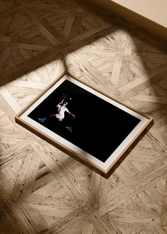 Poster Novak Djokovic Wimbledon 2019 crossfade