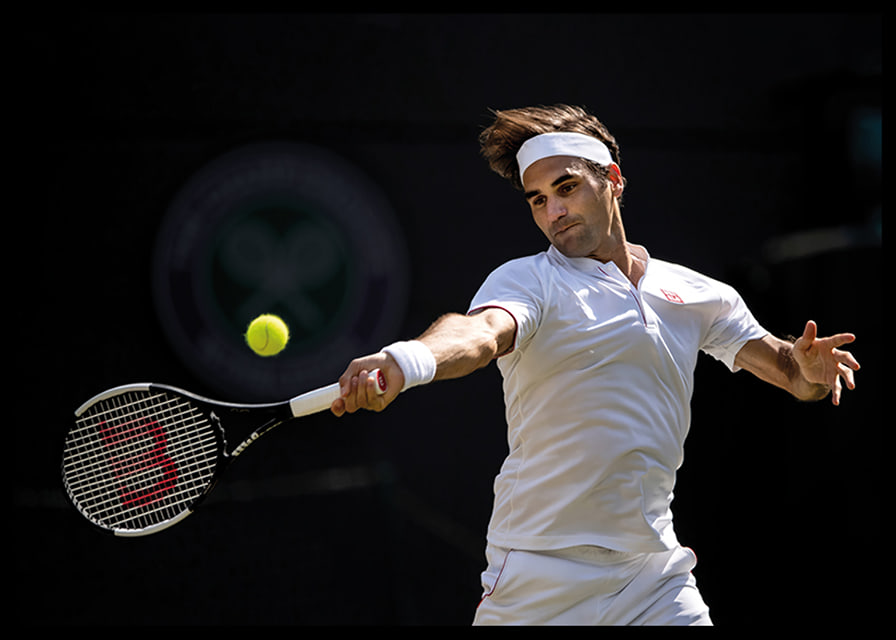 Roger Federer Wimbledon 2018-12
