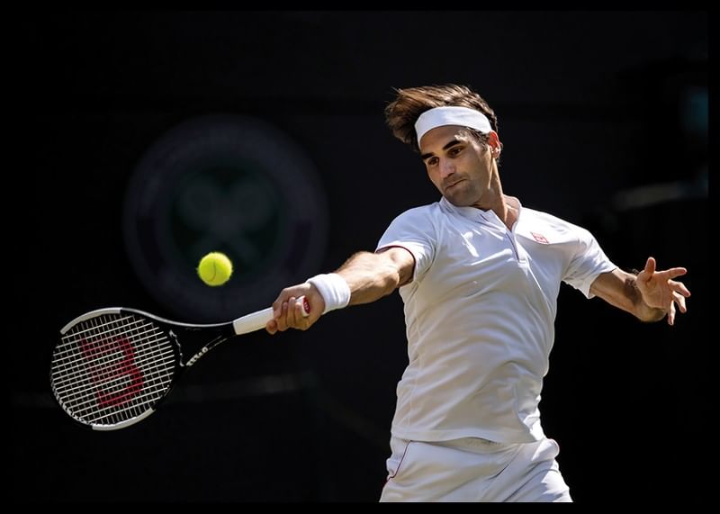 Roger Federer Wimbledon 2018-12
