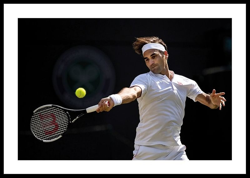 Roger Federer Wimbledon 2018-12