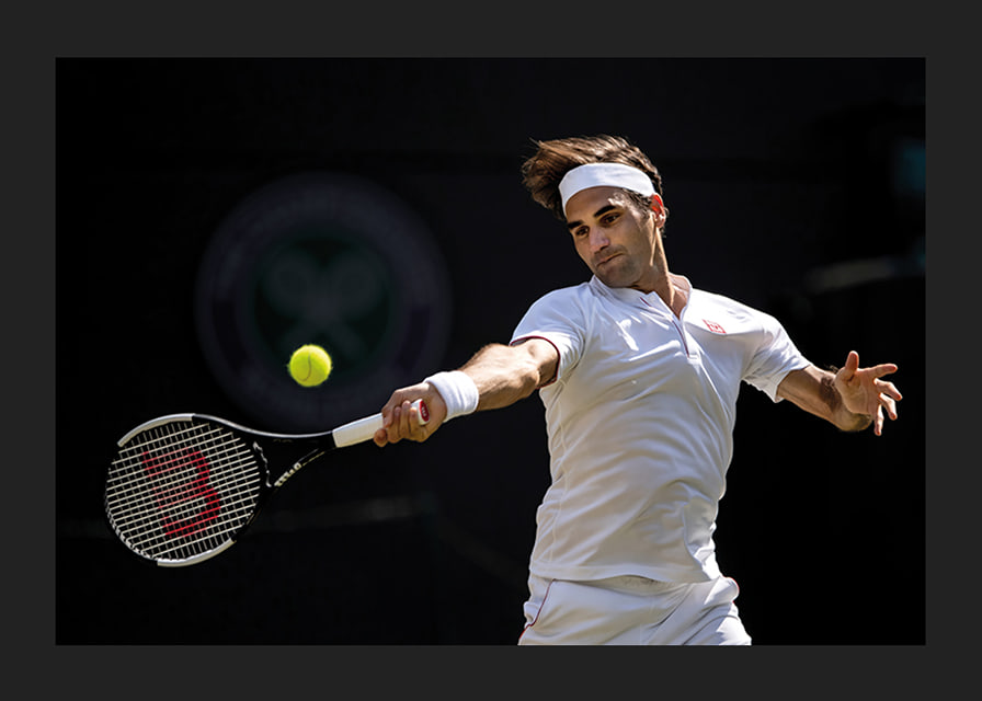 Roger Federer Wimbledon 2018-12