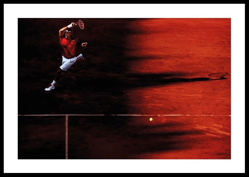 Campionatul de tenis Roger Federer la Openul Franței-12