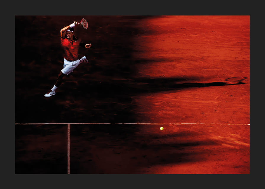 Roger Federer tennis Franska Öppna Mästerskapen-12