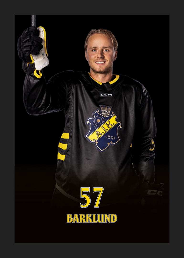 Alfred Barklund #57 AIK Hockey 2024/2025-12