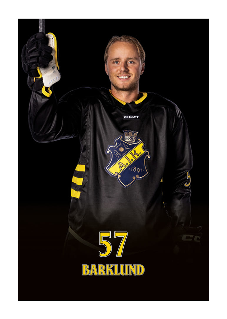 Alfred Barklund #57 AIK Hockey 2024/2025-12