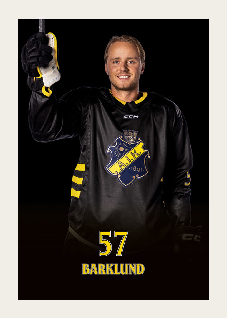 Alfred Barklund #57 AIK Hockey 2024/2025-12