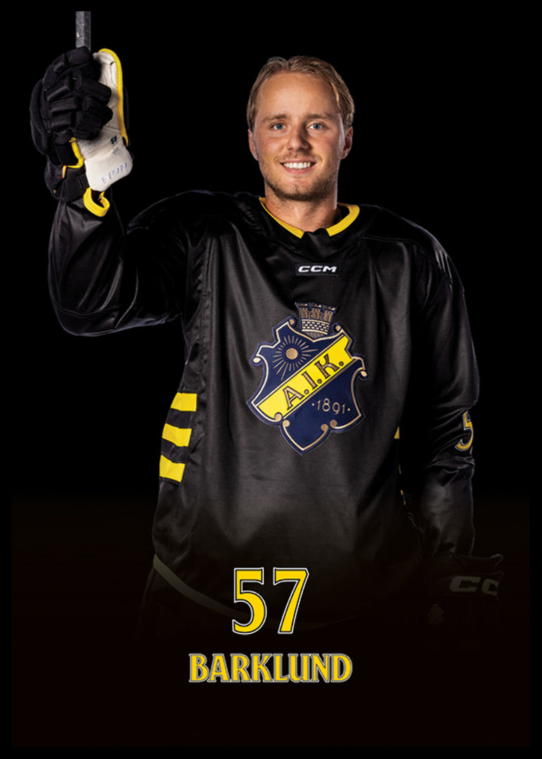 Alfred Barklund #57 AIK Hockey 2024/2025-12