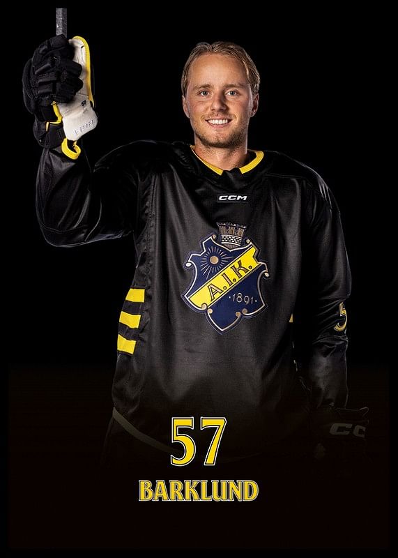 Alfred Barklund #57 AIK Hockey 2024/2025-12