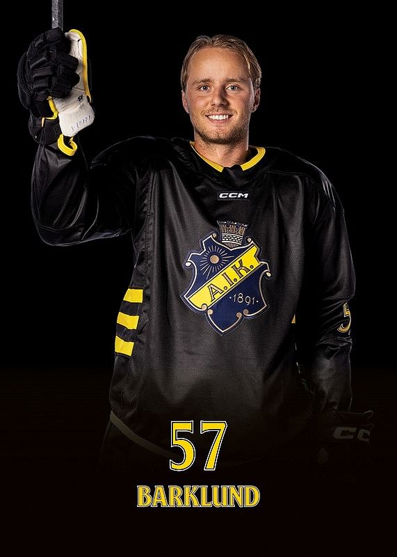 Alfred Barklund #57 AIK Hockey 2024/2025-12