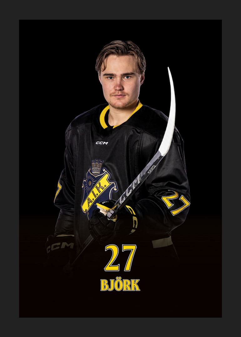 Christoffer Björk #27 AIK Hockey 2024/2025-12