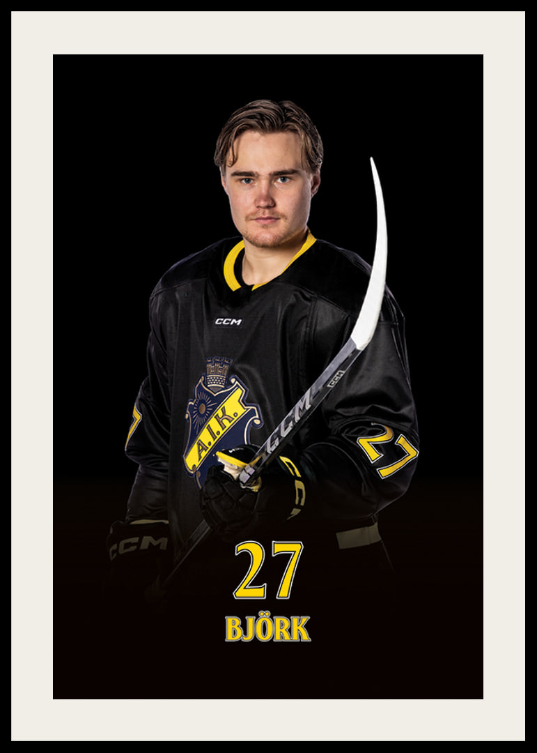 Christoffer Björk #27 AIK Hockey 2024/2025-12