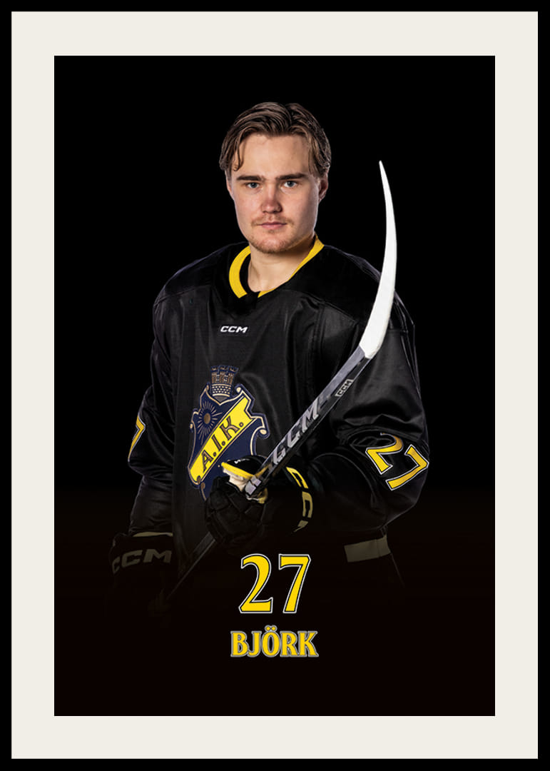 Christoffer Björk #27 AIK Hockey 2024/2025-12