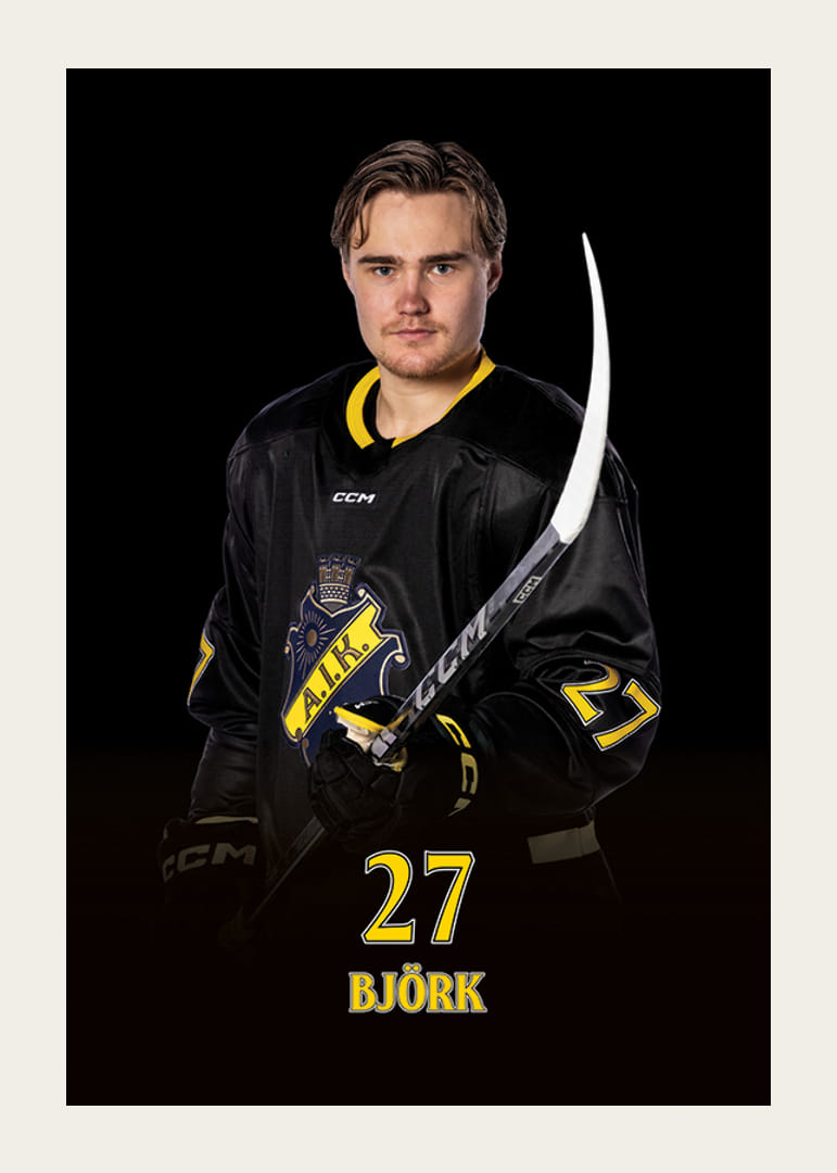 Christoffer Björk #27 AIK Hockey 2024/2025-12