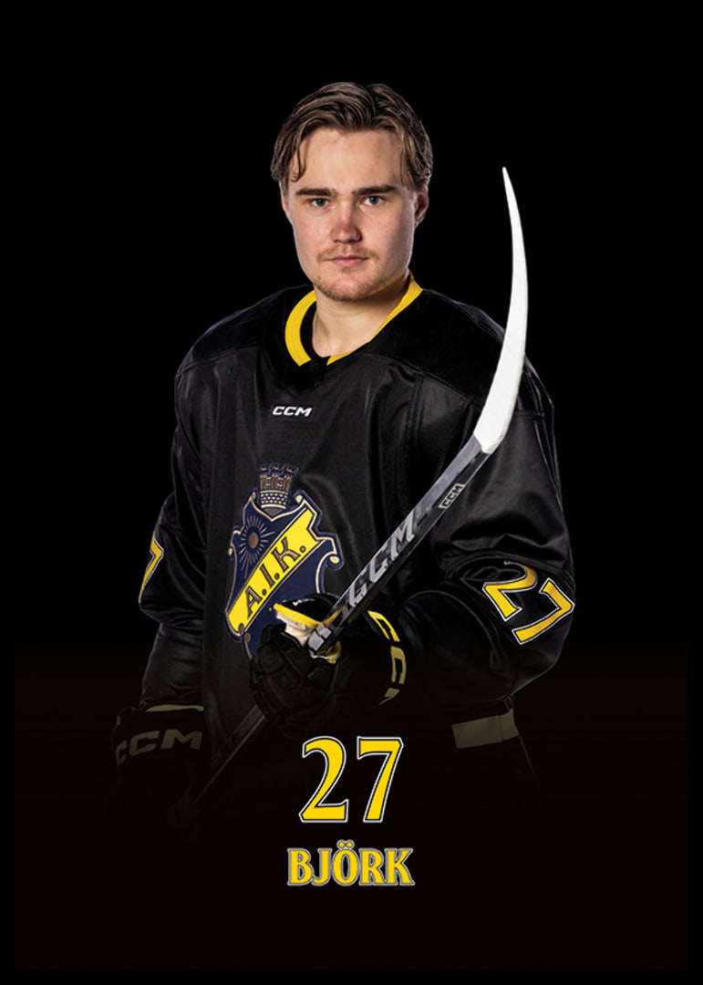 Christoffer Björk #27 AIK Hockey 2024/2025-12