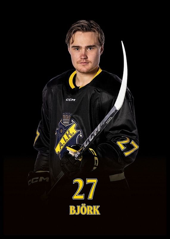Christoffer Björk #27 AIK Hockey 2024/2025-12