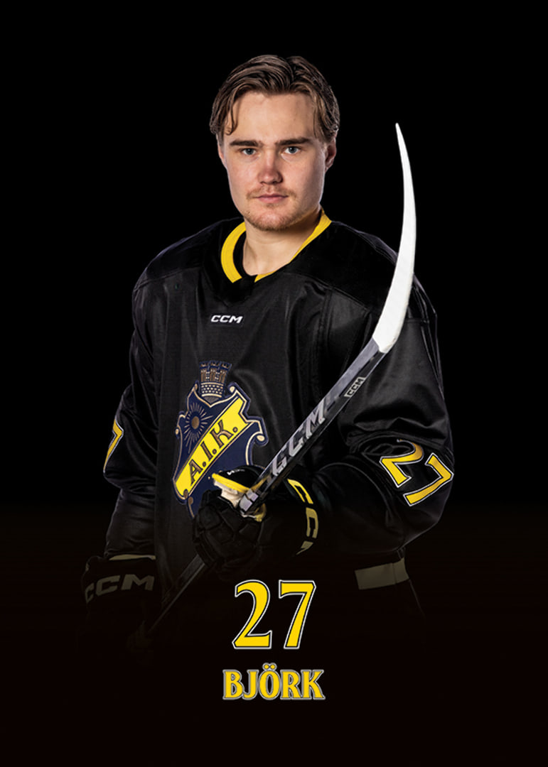 Christoffer Björk #27 AIK Hockey 2024/2025-12