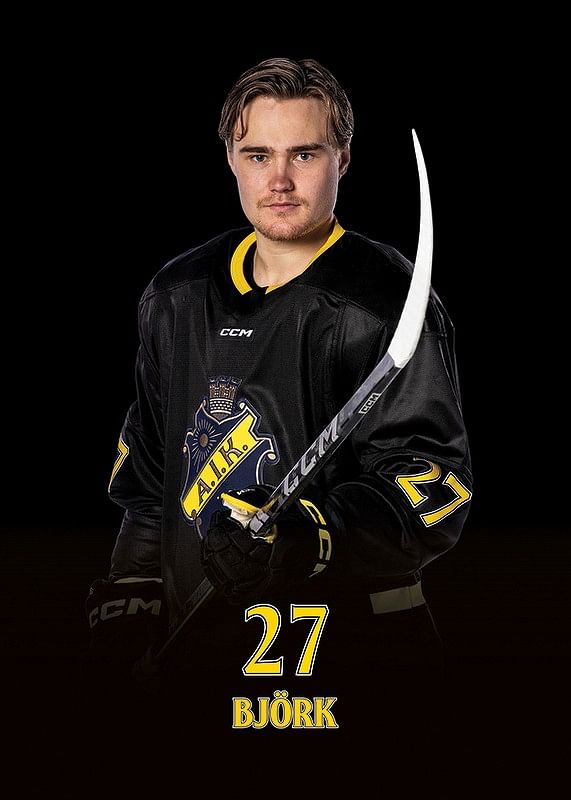 Christoffer Björk #27 AIK Hockey 2024/2025-12