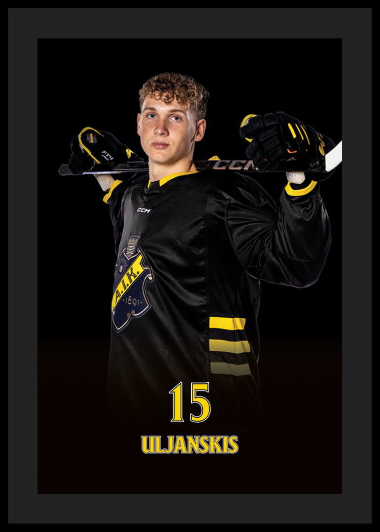 Darels Uljanskis #15 AIK Hockey 2024/2025-12