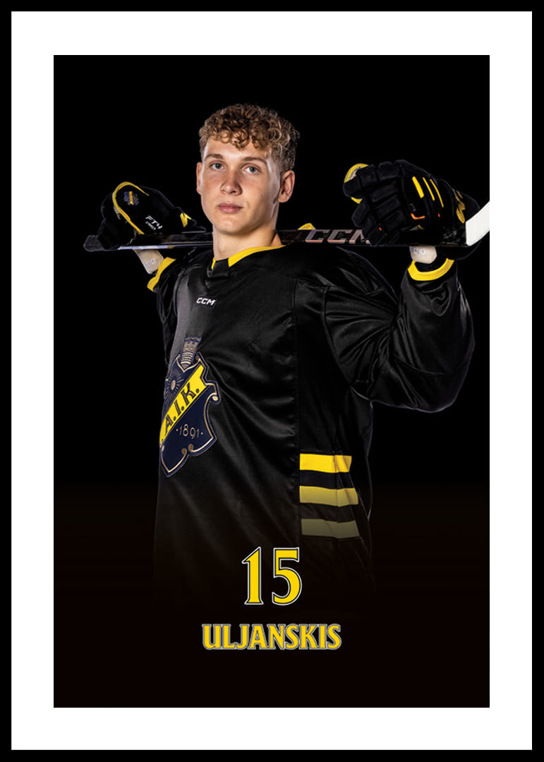 Darels Uljanskis #15 AIK Hockey 2024/2025-12