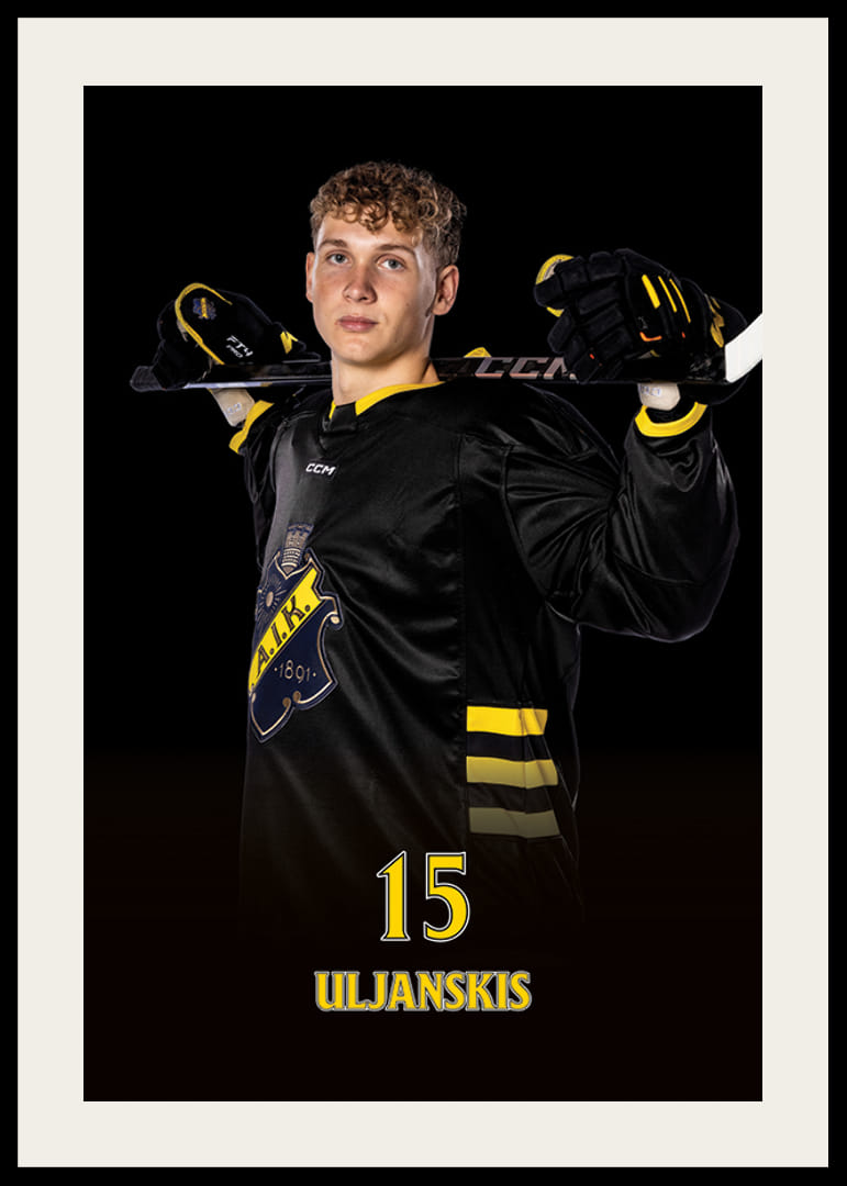 Darels Uljanskis #15 AIK Hockey 2024/2025-12