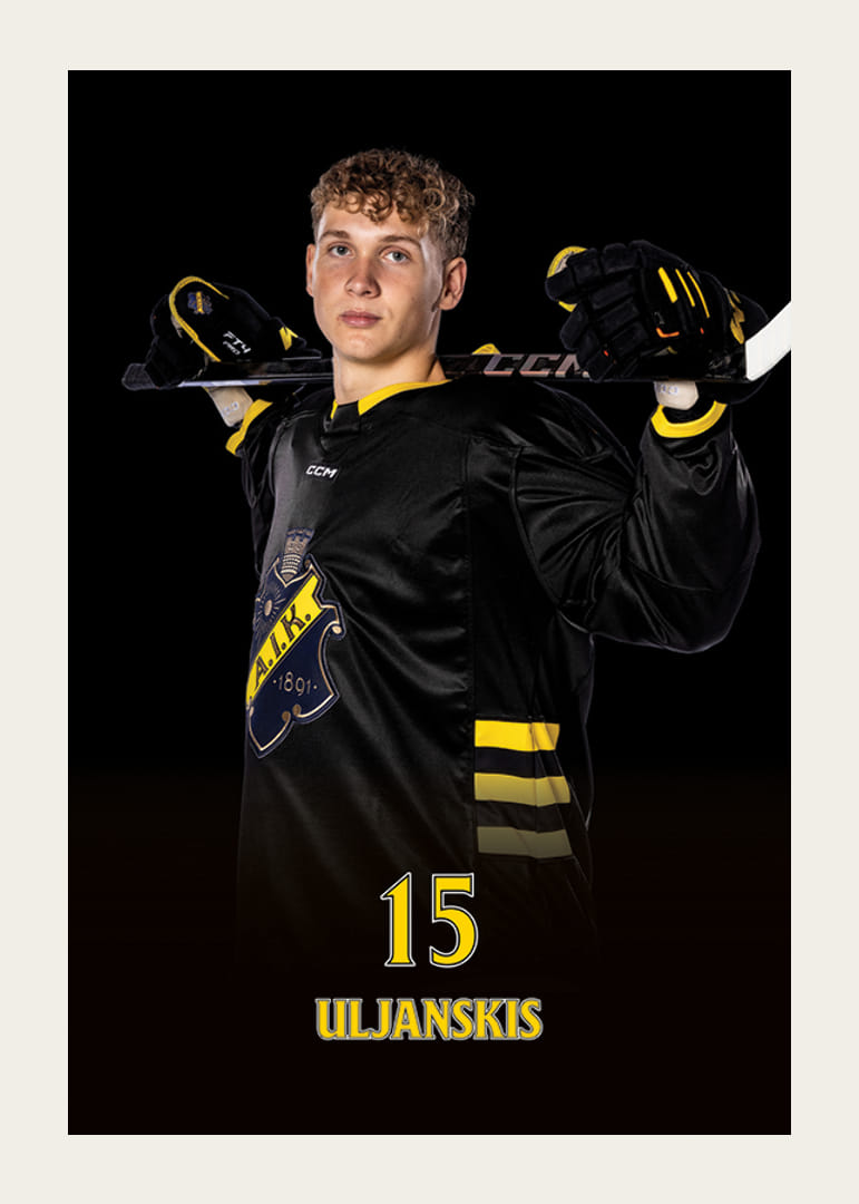 Darels Uljanskis #15 AIK Hockey 2024/2025-12