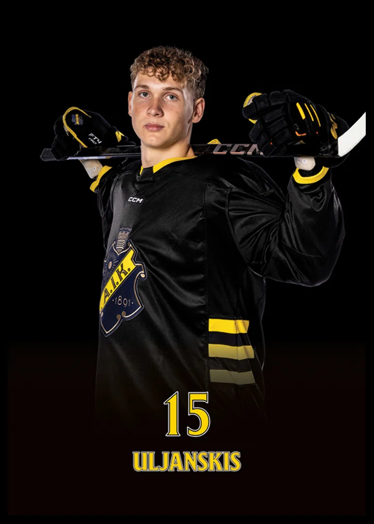 Darels Uljanskis #15 AIK Hockey 2024/2025-12