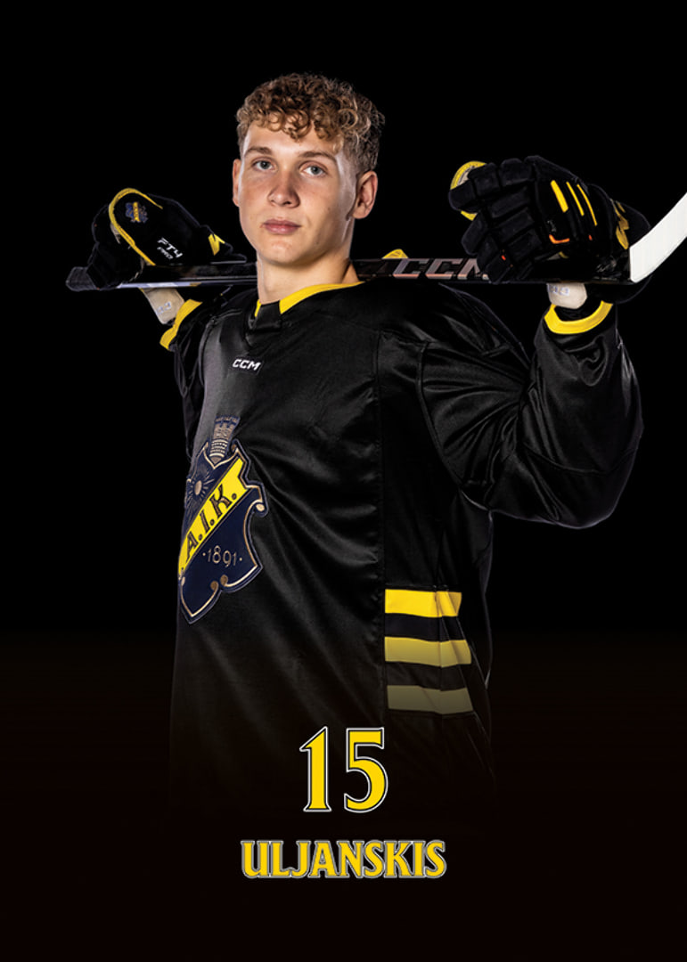 Darels Uljanskis #15 AIK Hockey 2024/2025-12