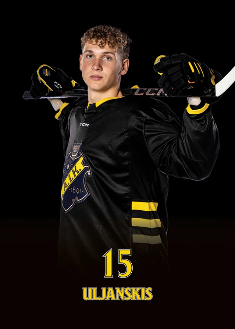 Darels Uljanskis #15 AIK Hockey 2024/2025-12