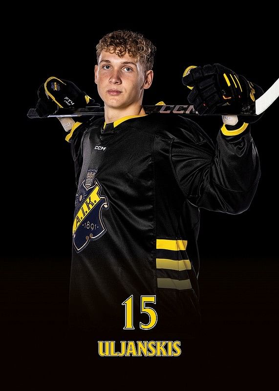 Darels Uljanskis #15 AIK Hockey 2024/2025-12